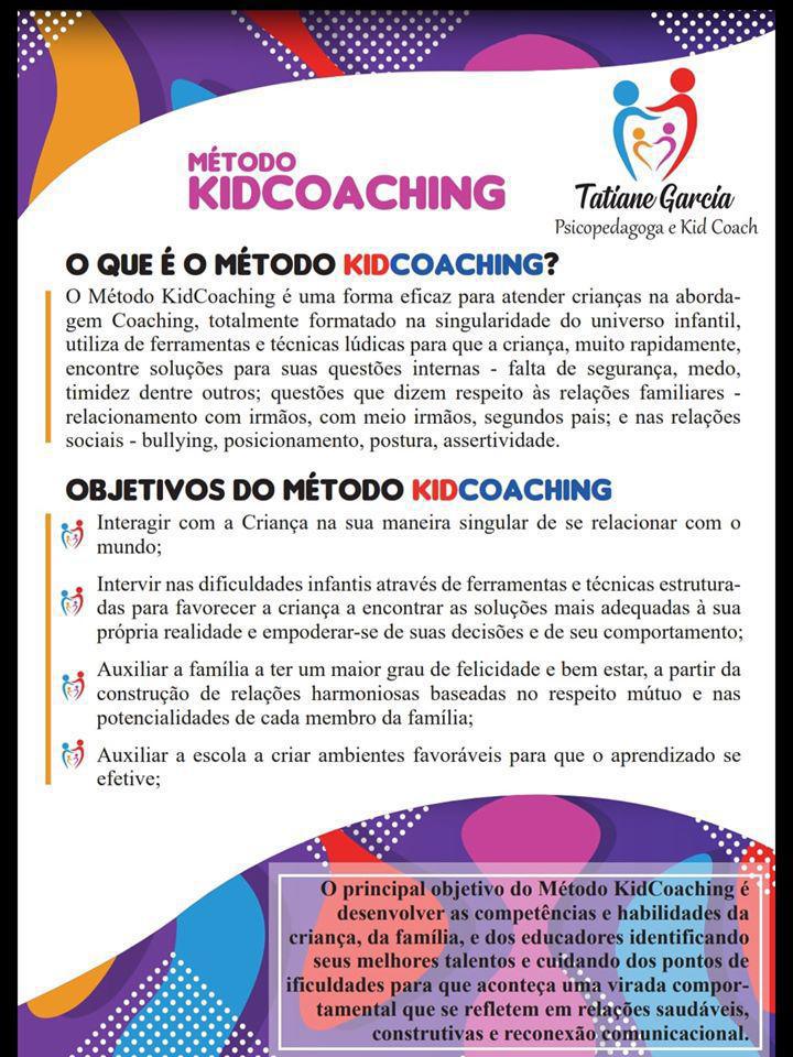 Tatiane Garcia Psicopedagoga e KidCoach