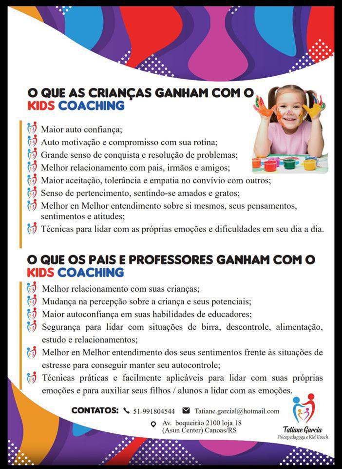 Tatiane Garcia Psicopedagoga e KidCoach