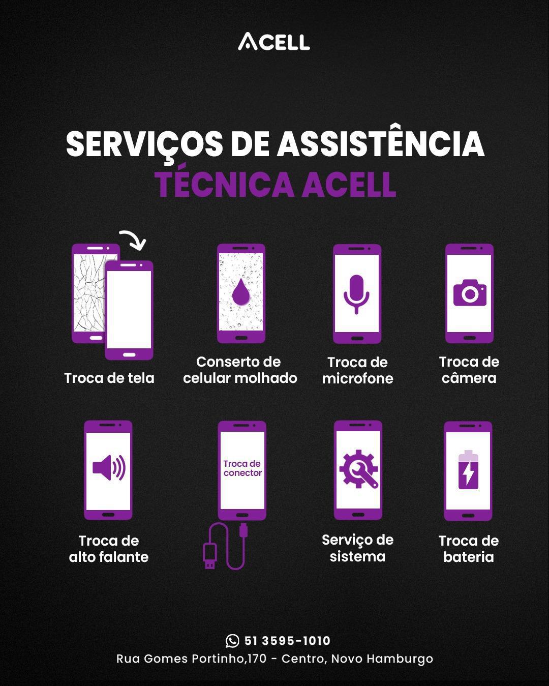 Acell Telecom | ⭐ Nota 4.9 no Google Acell Telecom | ⭐ Nota 4.9 no Google