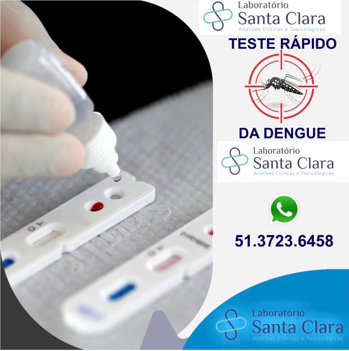 Teste rápido para detecção de Dengue por R$ 60.00