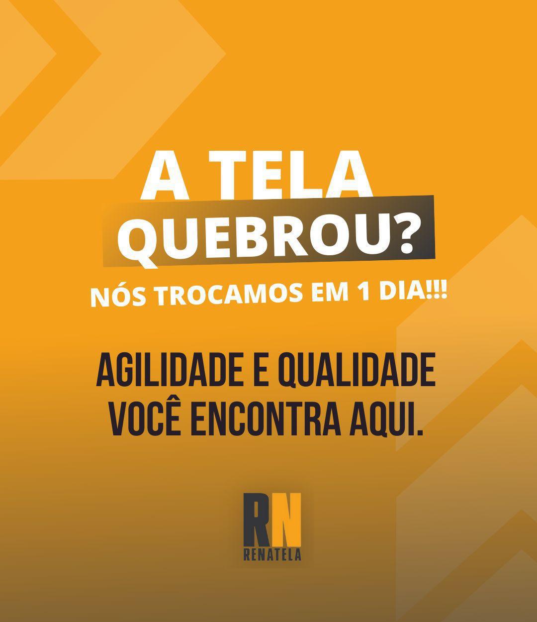 Troca de telas 10% de desconto.