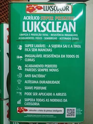 Tinta Lucksclean por R$ 439,90