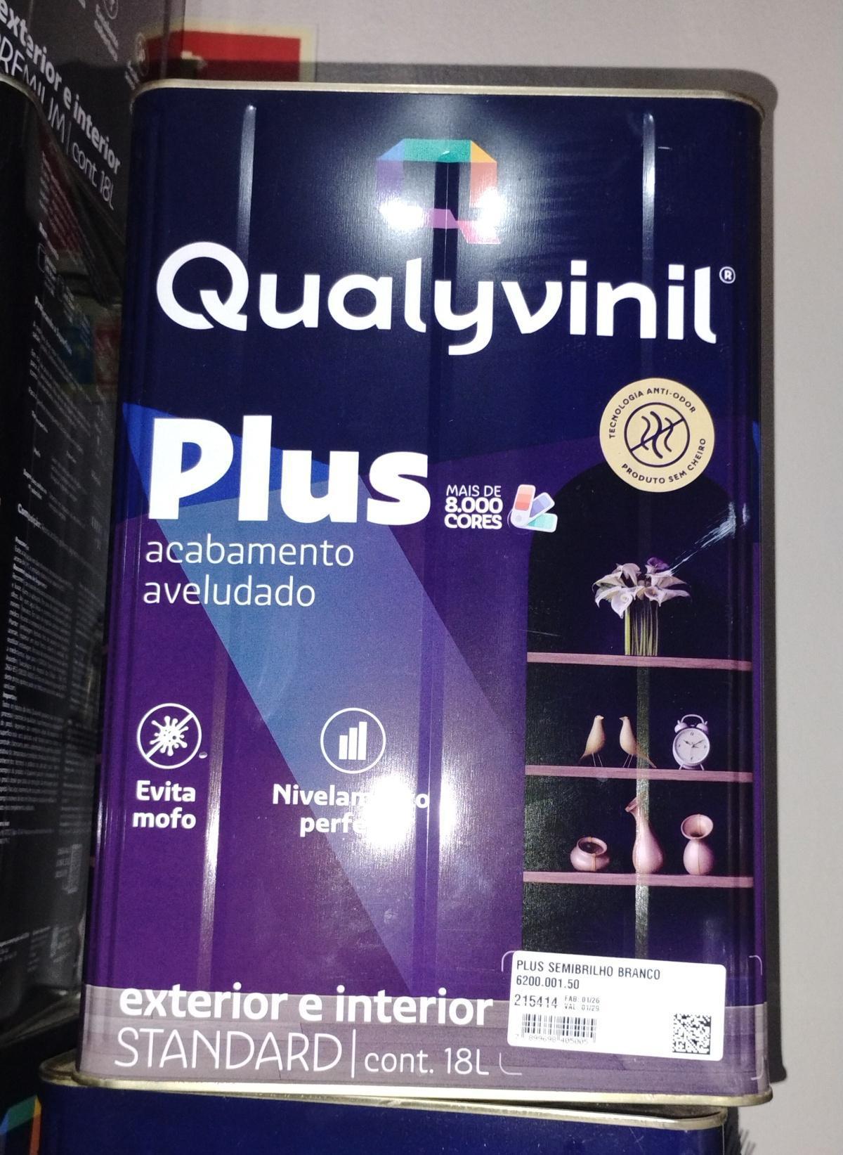 Branco semi-brilho lavável por R$ 299,90 Branco semi-brilho lavável por R$ 299,90