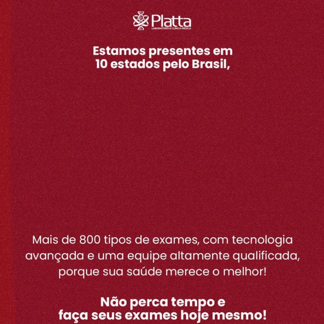 Laboratório Platta - Canoas | ⭐Nota 4.8 no Google Laboratório Platta - Canoas | ⭐Nota 4.8 no Google