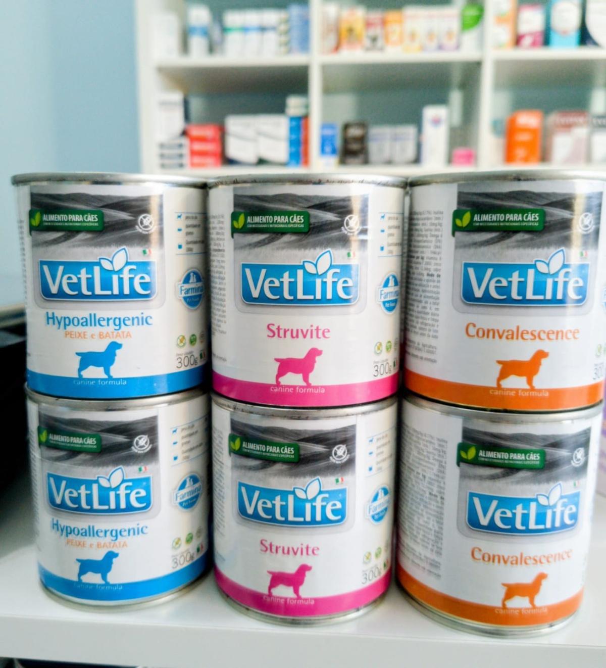 Vet Life Canine 300g por R$ 39,99 Vet Life Canine 300g por R$ 39,99