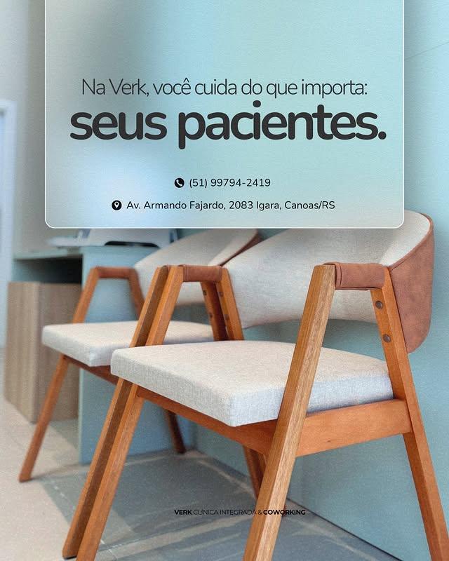 Verk Clínica Integrada | Fisioterapia & Coworking de Saúde | ⭐ Nota 5.0 no Google Verk Clínica Integrada | Fisioterapia & Coworking de Saúde | ⭐ Nota 5.0 no Google