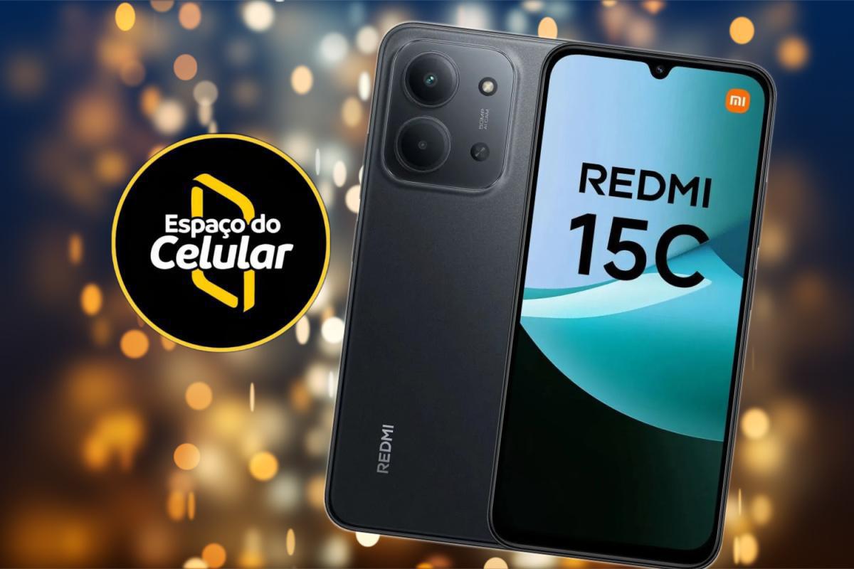 Xiaomi Redmi 15C por R$ 1.400,00 Xiaomi Redmi 15C por R$ 1.400,00