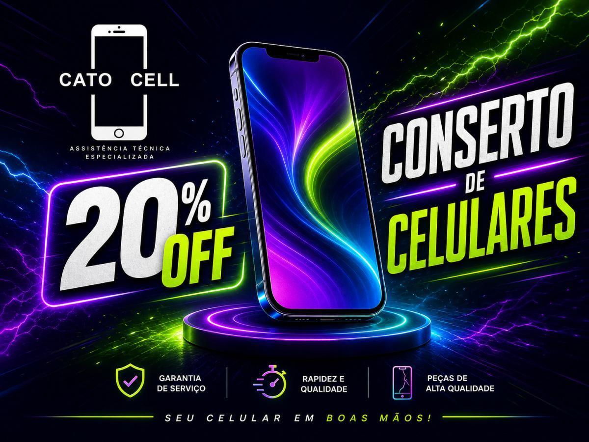 20% OFF em conserto de celulares 20% OFF em conserto de celulares