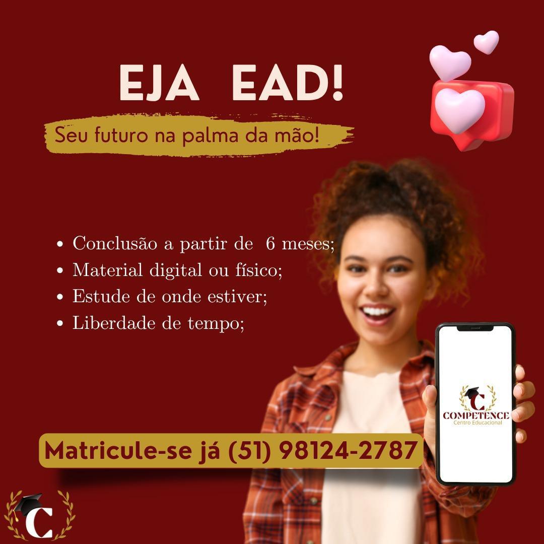 EJA em 6 meses por R$ 1.170,00 EJA em 6 meses por R$ 1.170,00