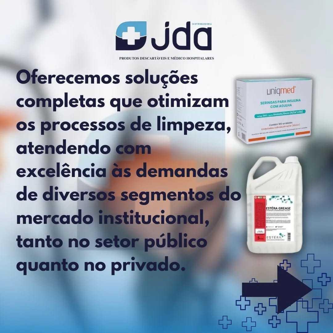 JDA Distribuidora - Produtos descartáveis e médico hospitalares JDA Distribuidora - Produtos descartáveis e médico hospitalares