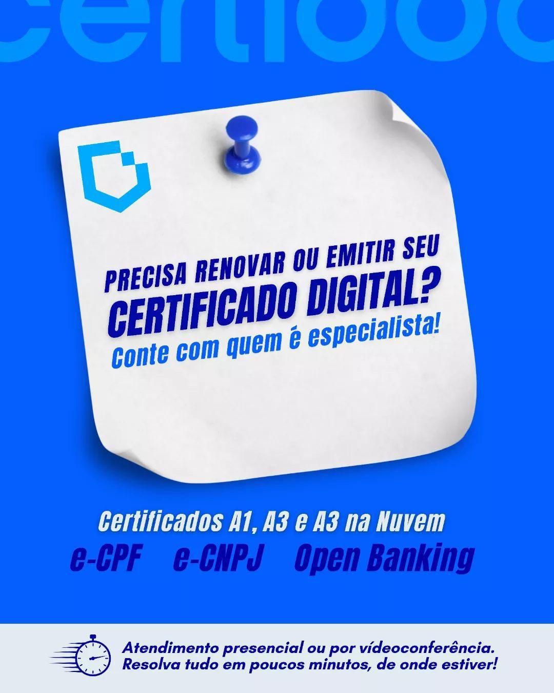 Certidoc Tecnologia e Certificação Digital Certidoc Tecnologia e Certificação Digital