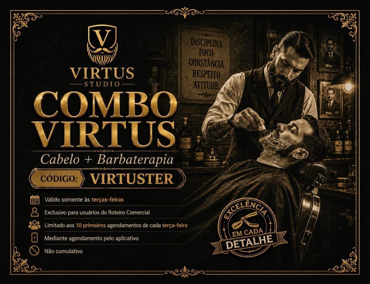 Combo Virtus (Cabelo e Barbaterapia) Combo Virtus (Cabelo e Barbaterapia)