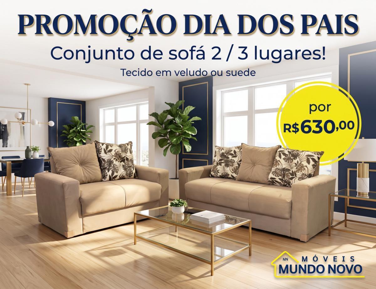 Promoção sofá novo para o dia dos Pais! - por R$ 630,00 Promoção sofá novo para o dia dos Pais! - por R$ 630,00