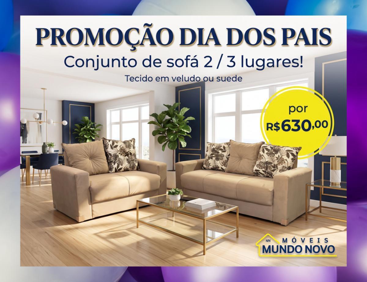 Promoção sofá novo para o dia dos Pais! - por R$ 630,00 Promoção sofá novo para o dia dos Pais! - por R$ 630,00