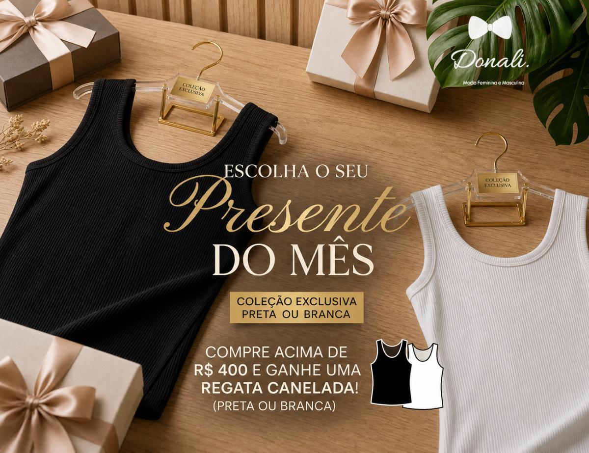 Compre e ganhe uma linda REGATA! Compre e ganhe uma linda REGATA!