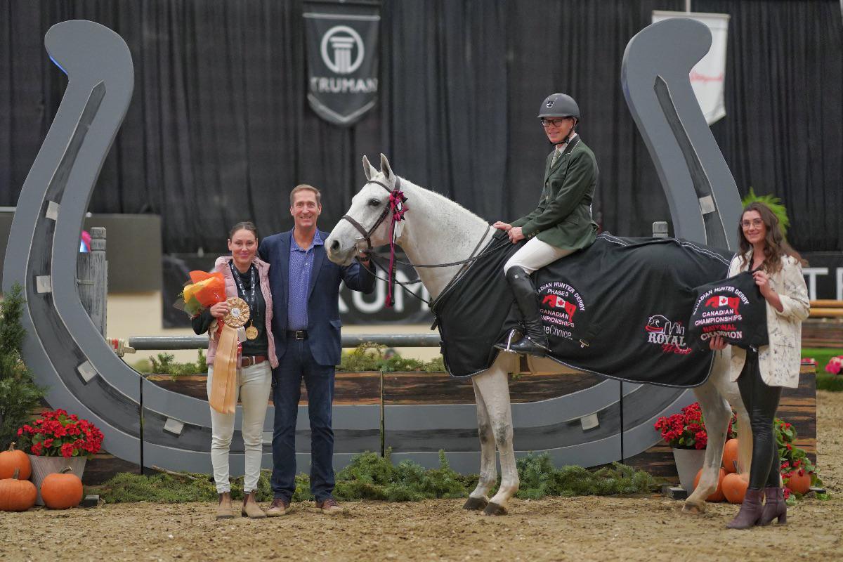 Rodney Tulloch & Fleetwood earn Gold in the SJC Canadian Hunter Derby National Championships Rodney Tulloch & Fleetwood earn Gold in the SJC Canadian Hunter Derby National Championships