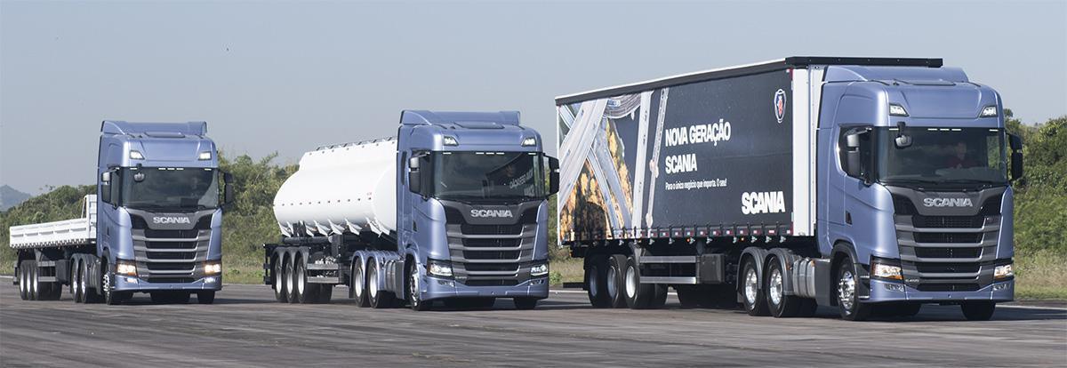 Scania fará nova geração de caminhões no Brasil em 2019