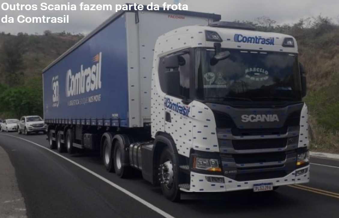 É da Comtrasil o primeiro Scania movido a gás a operar na região Nordeste do Brasil.