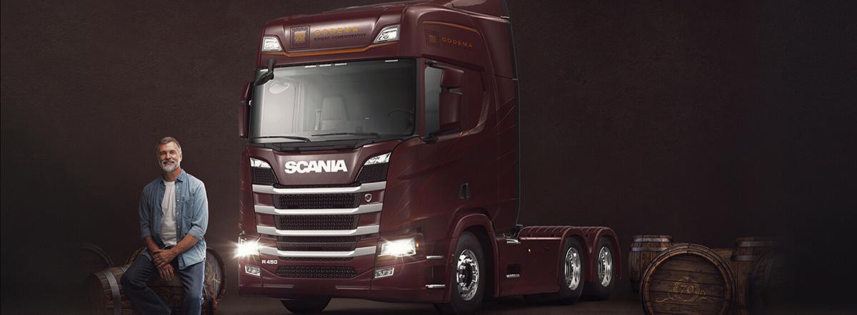 Grupo Maroni recebe o primeiro caminhão da Scania Edição comemorativa Codema 70 anos