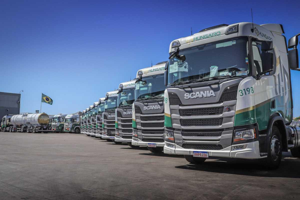 Hungaro Transportes amplia frota com 200 novos caminhões Scania