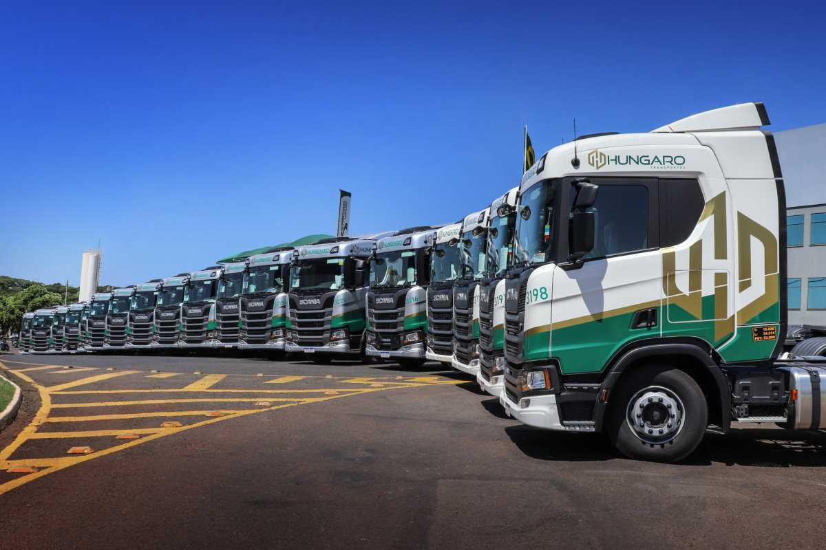 Hungaro Transportes amplia frota com 200 novos caminhões Scania