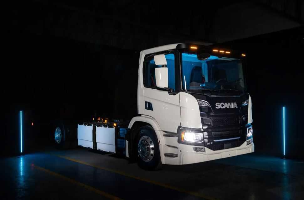 Scania apresenta caminhão elétrico no México