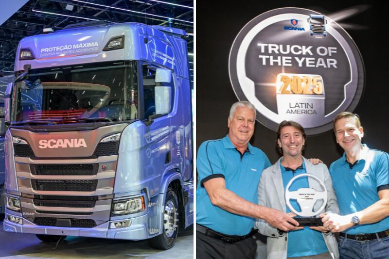 Scania conquista o prêmio Truck of The Year 2025 Scania conquista o prêmio Truck of The Year 2025