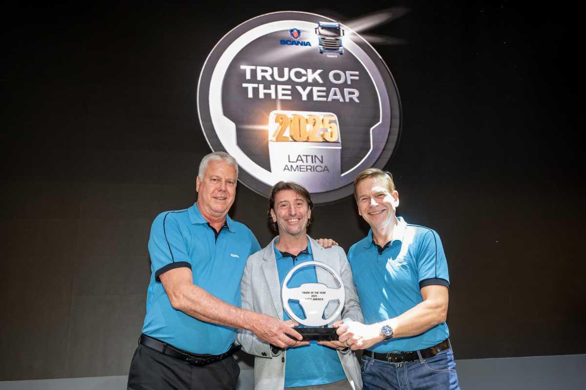 Scania conquista o prêmio Truck of The Year 2025 Scania conquista o prêmio Truck of The Year 2025