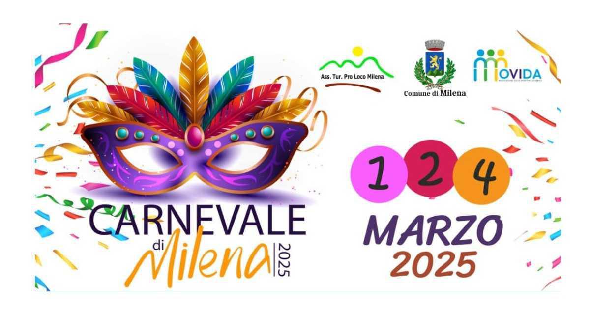 Carnevale di Milena - Corsi Mascherati 2025