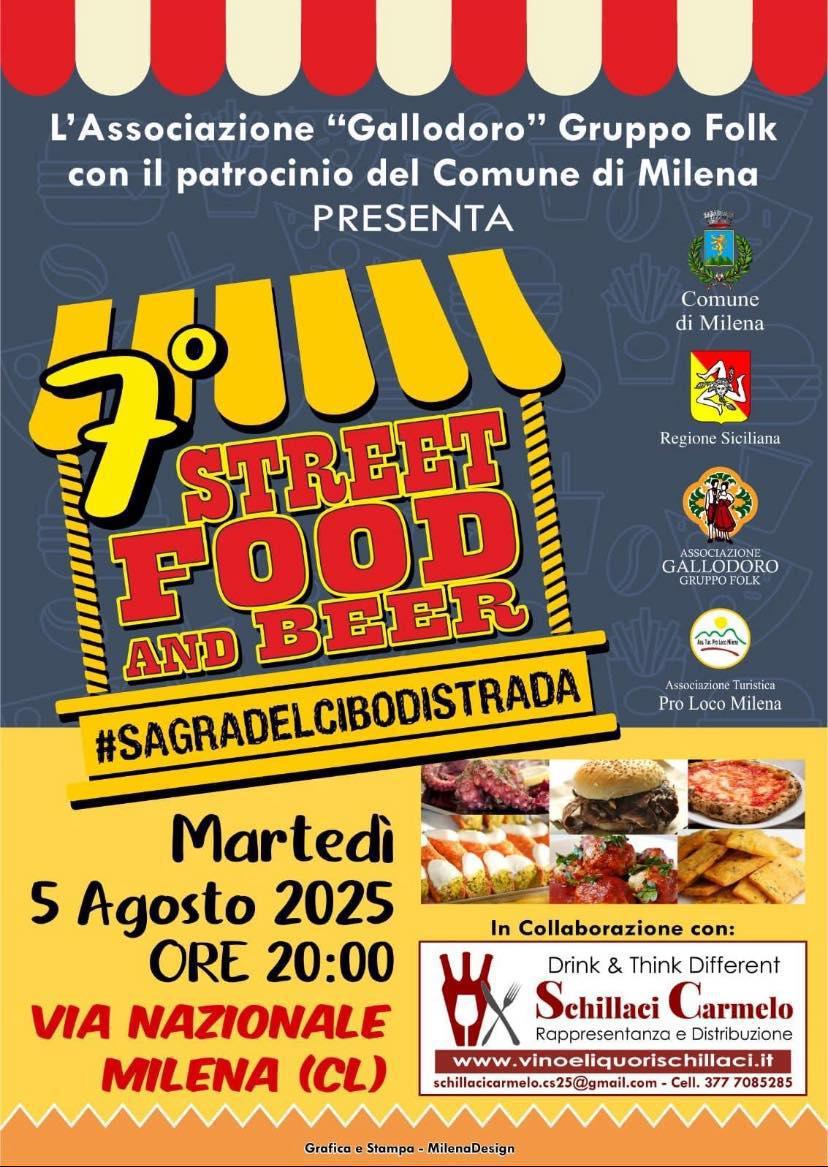 7ª Edizione Street Food and Beer "Sagra del Cibo di strada" (inizio ore 20:00)