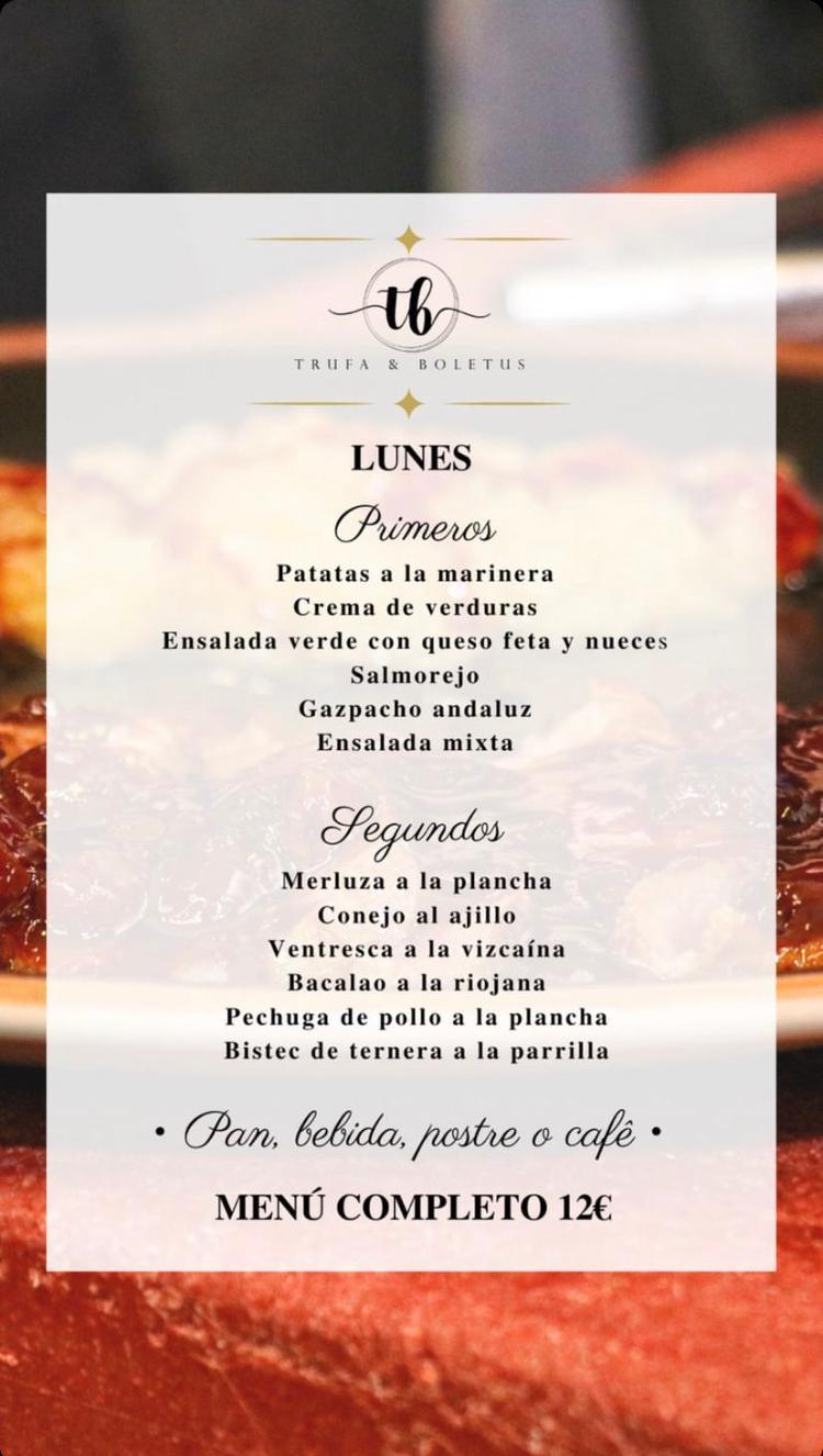 Trufa y Boletus 