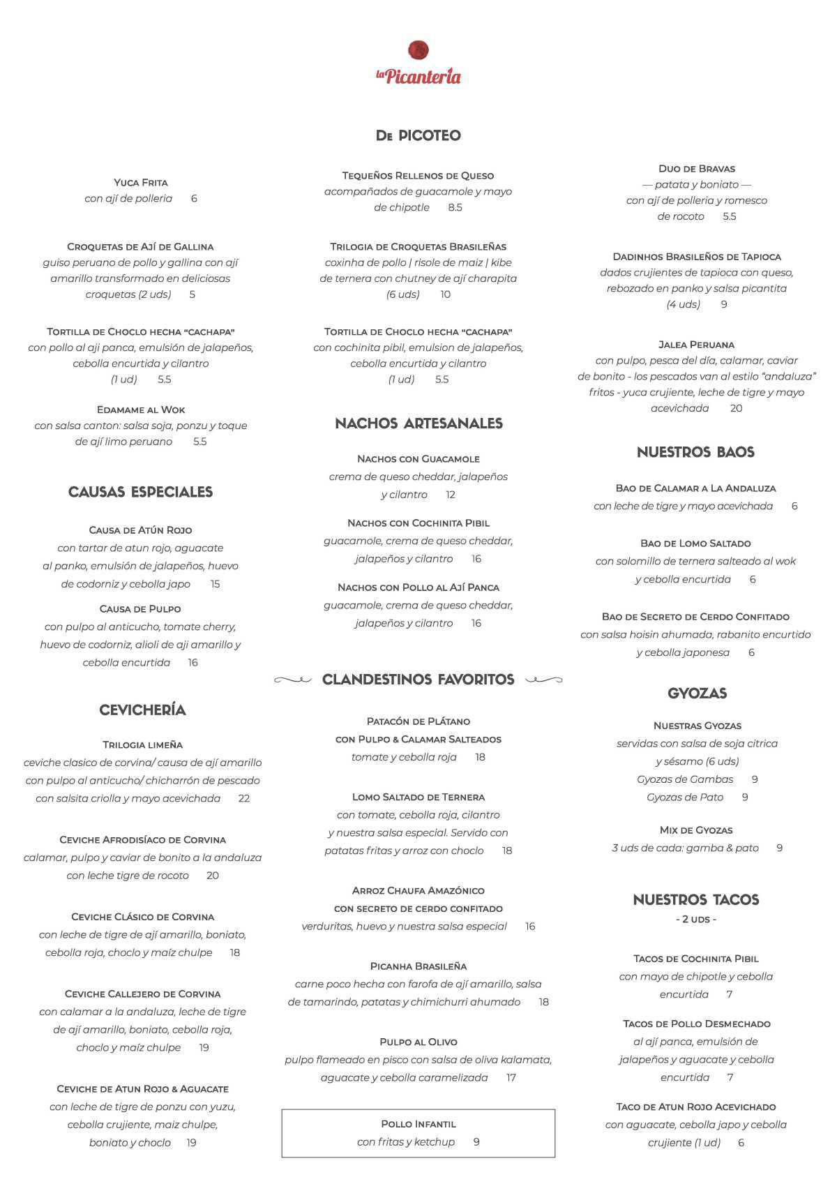 La Picanterìa de l'Escribà