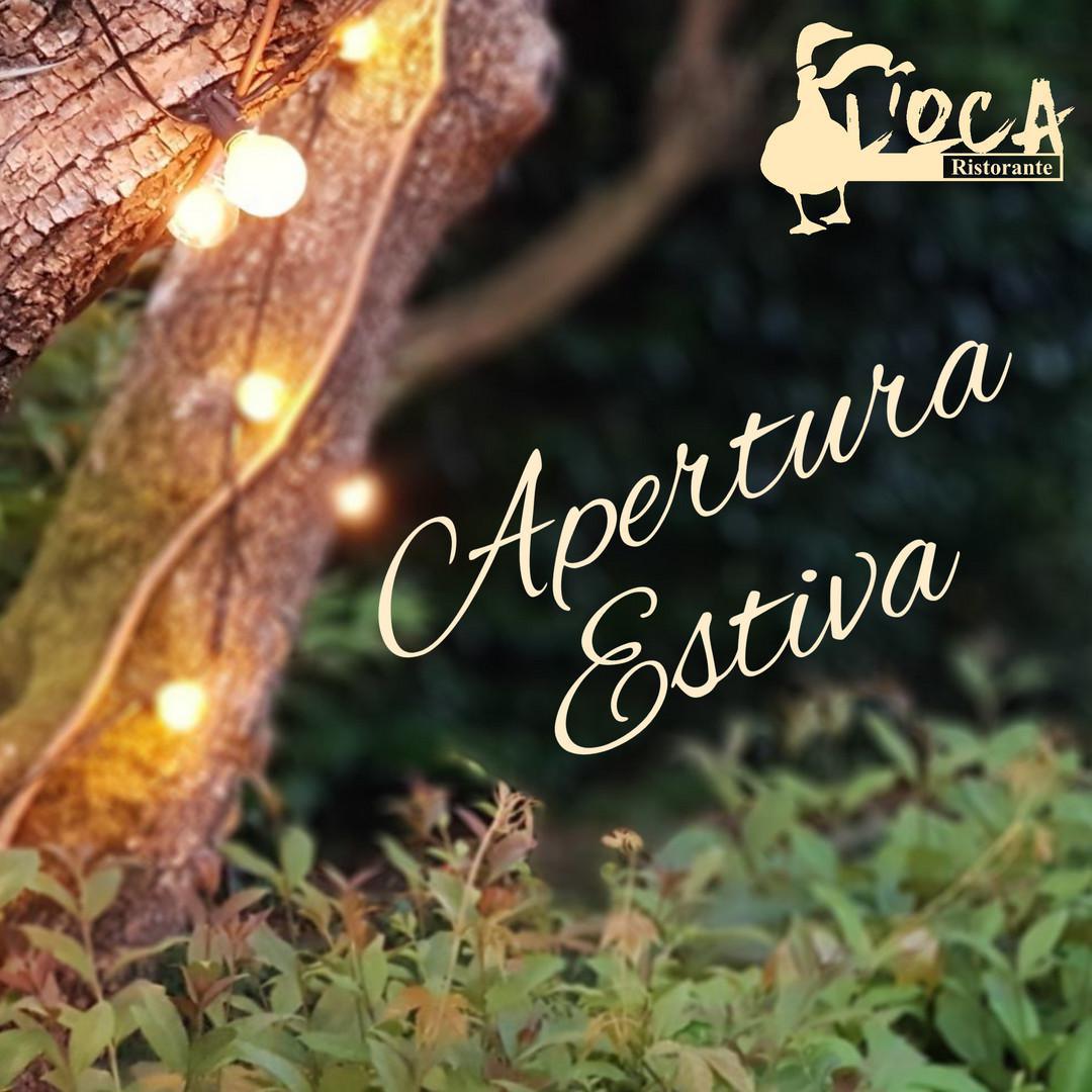 Apertura Estiva - Nuovi Orari Apertura Estiva - Nuovi Orari
