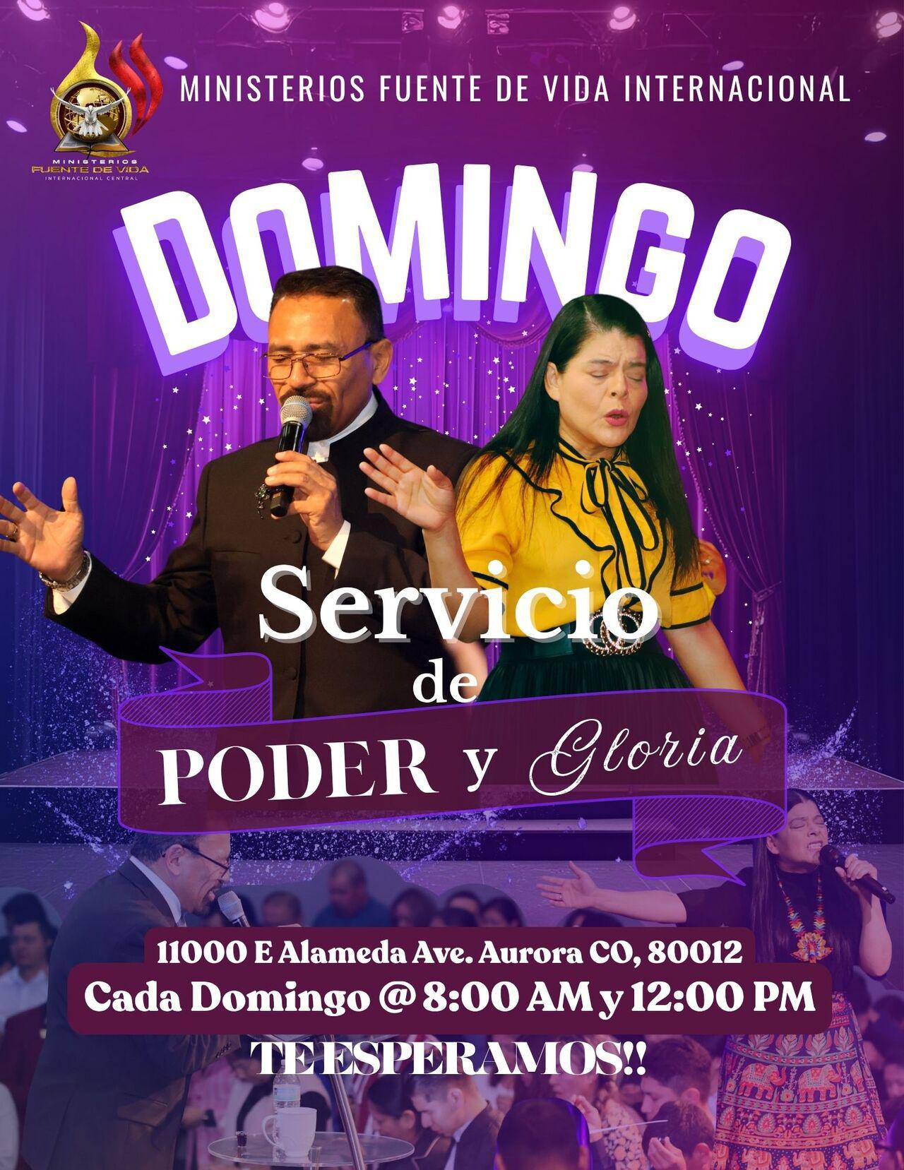 DOMINGO DE PODER Y GLORIA