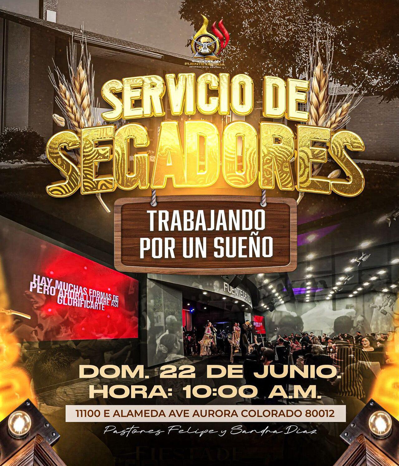 DOMINGO SERVICIO DE SEGADORES