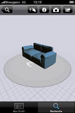 3D et réalité augmentée pour l'iPhone