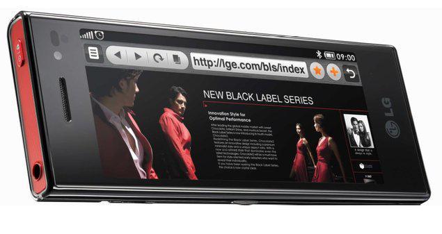 BL40 : LG en dit plus sur son Chocolate en barre