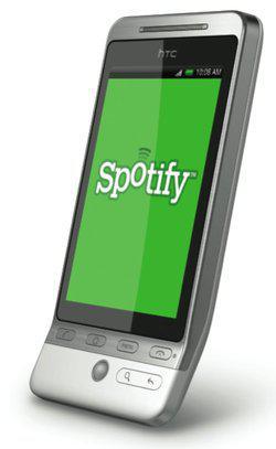 Spotify s'invite sur les smartphones britanniques