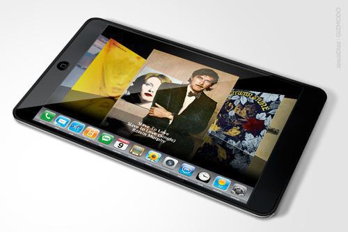 Vue de graphiste d'une hypothétique tablette Apple