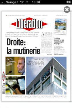 Journal complet pour la future application de Libé