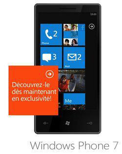 Les Windows Phones 7 attendus le 21 octobre