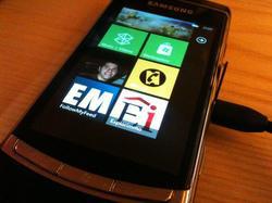 Première prise en main Windows Phone 7