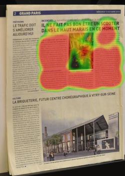 Eye-tracking : L'iPad se lit presque comme un journal