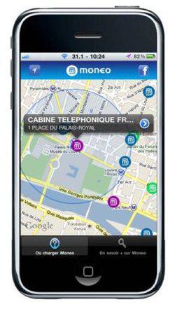 Moneo fait un premier pas sur l'iPhone