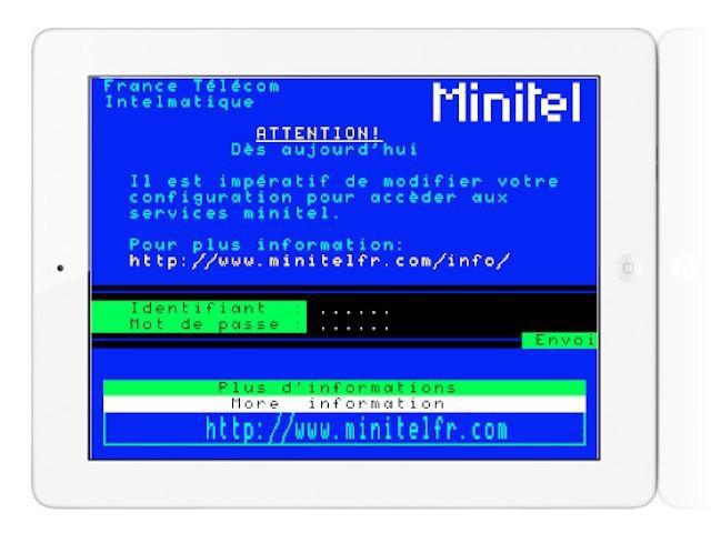 Le Minitel débarque sur iPad