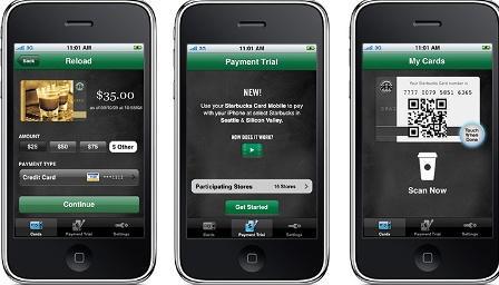 4 millions de transactions mobiles mensuelles chez Starbucks
