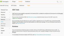SDK Android 4.1 sur http://developer.android.com/tools/sdk/tools-notes.html