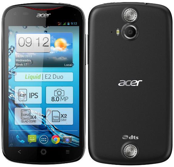 Le Smartphone Liquid E2 d’ACER disponible en Mai