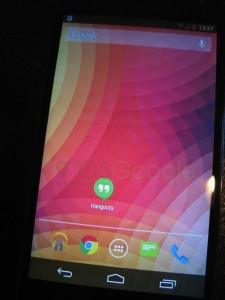 Les premières images de nouvel OS Android KitKat