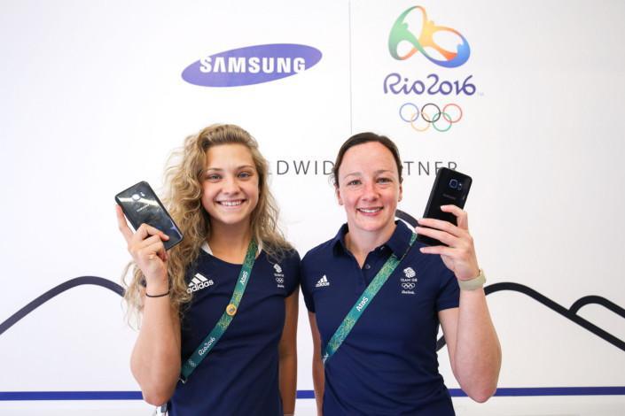 Samsung a offert 12.500 Galaxy S7 edge Edition limitée à l’ensemble des Olympiens